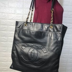 🌟XXL🌟FIRM PRICE! tote Chanel lambskin